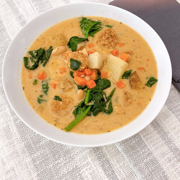 Thai Coconut Sweet Corn Chowder